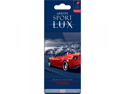 Ароматизатор воздуха подвесной AREON "LUX SPORT" СHROME от AREON Ароматизатор воздуха подвесной AREON "LUX SPORT" СHROME