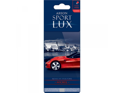 Ароматизатор воздуха подвесной AREON "LUX SPORT" NICKEL от AREON Ароматизатор воздуха подвесной AREON "LUX SPORT" NICKEL