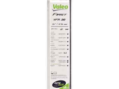 Щетка стеклоочистителя FIRST,передняя,1 шт., VFR38, 375mm/15" от VALEO Щетка стеклоочистителя FIRST,передняя,1 шт., VFR38, 375mm/15"