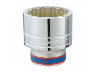 Головка торцевая стандартная двенадцатигранная 1", 75 мм, KING TONY от KING TONY Головка торцевая стандартная двенадцатигранная 1", 75 мм, KING TONY