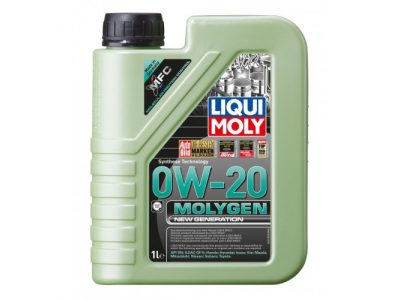 НС-синтетическое моторное масло Molygen New Generation 0W-20 от LIQUI MOLY НС-синтетическое моторное масло Molygen New Generation 0W-20